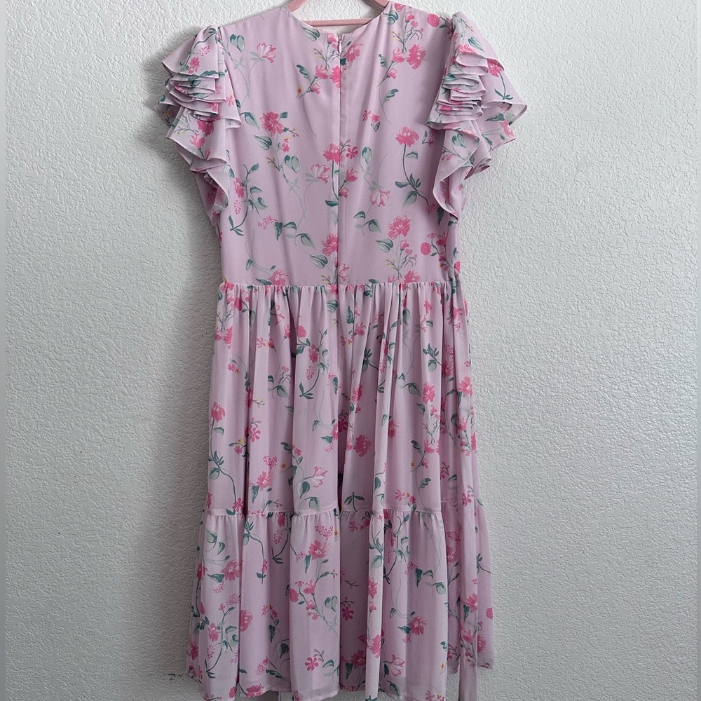Rachel Parcell Tiered Ruffle sleeve dress - Picture 6 of 11